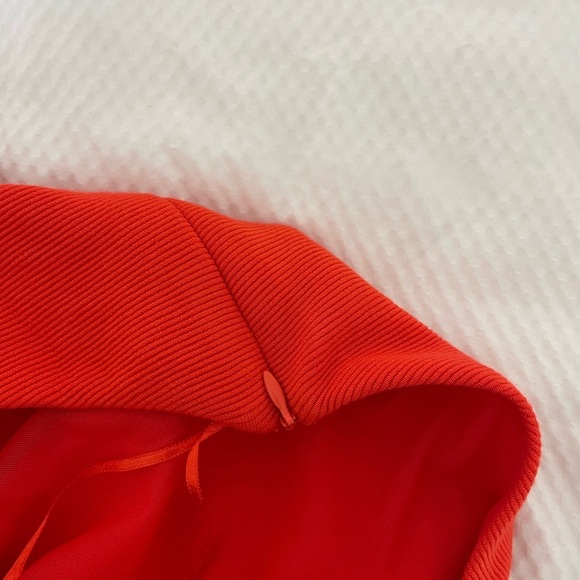 NBD Red Orange One-Shoulder Bodycon Dress Night Out - Picture 10 of 11